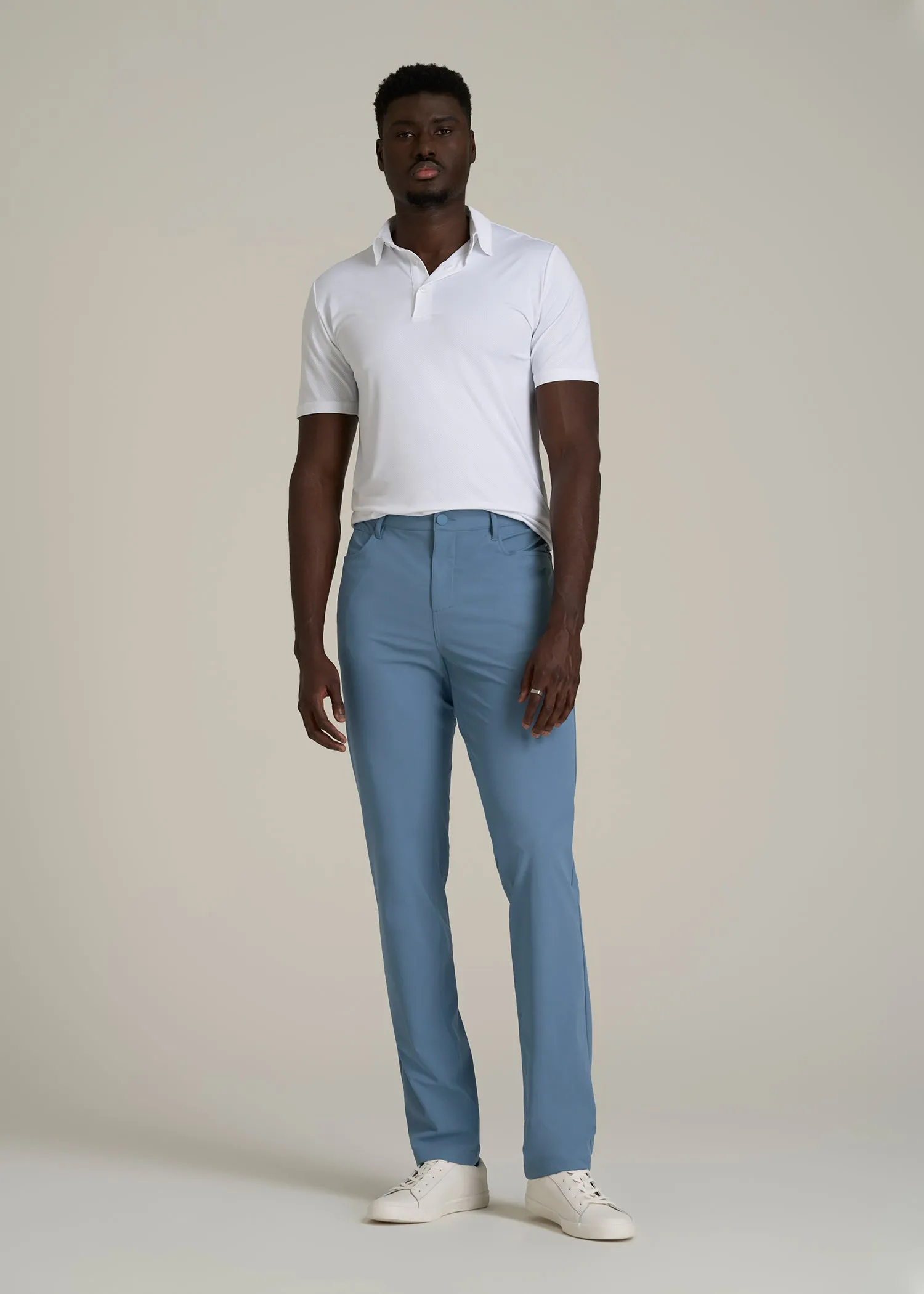 Traveler Pant 2.0 for Tall Men in Chambray sold by American Tall product image thumbnail 4