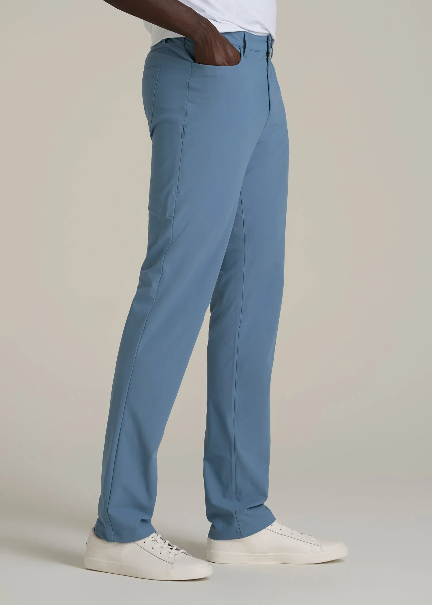 Traveler Pant 2.0 for Tall Men in Chambray sold by American Tall product image thumbnail 3