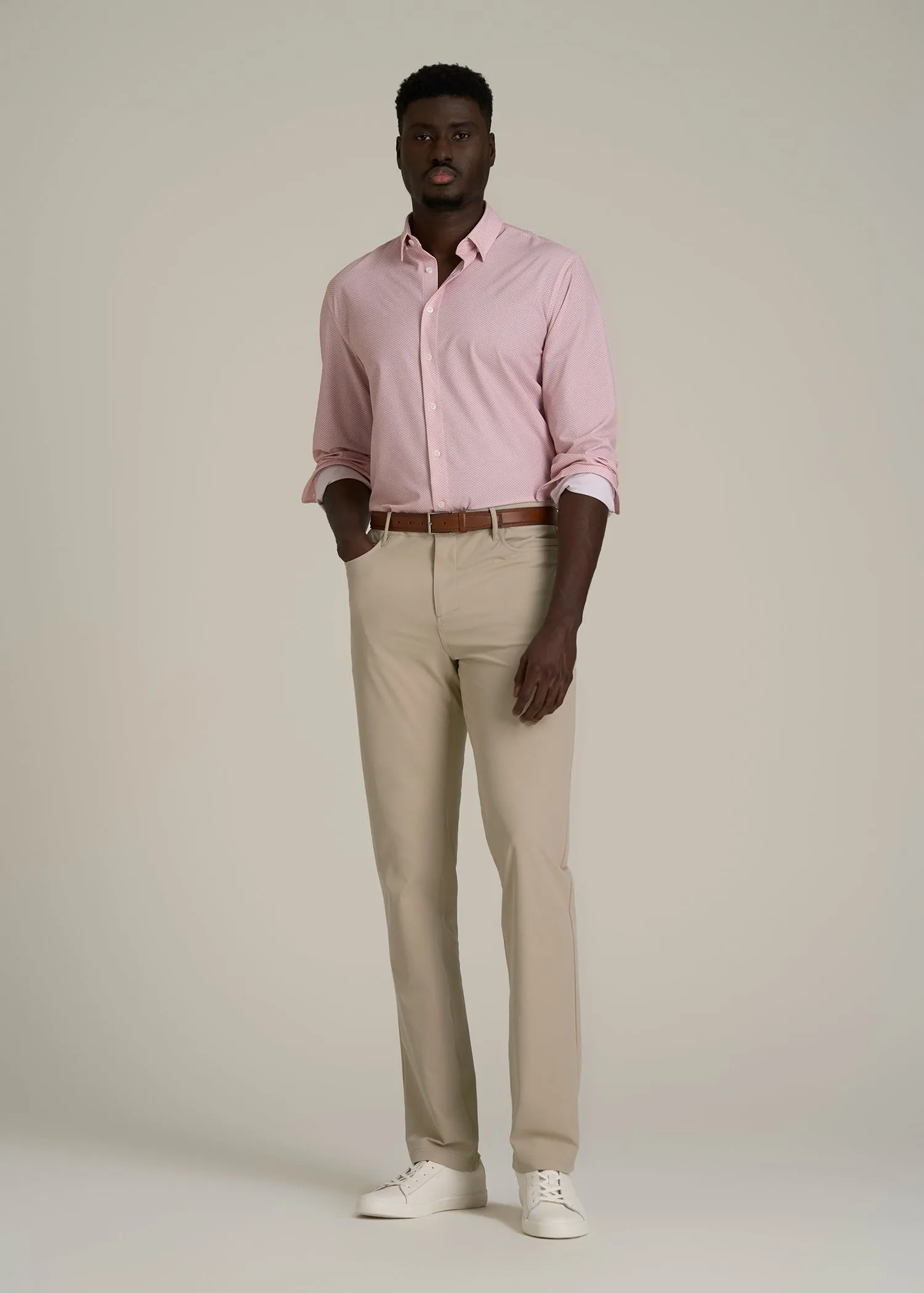 Traveler Pant 2.0 for Tall Men in Light Khaki sold by American Tall product image thumbnail 4