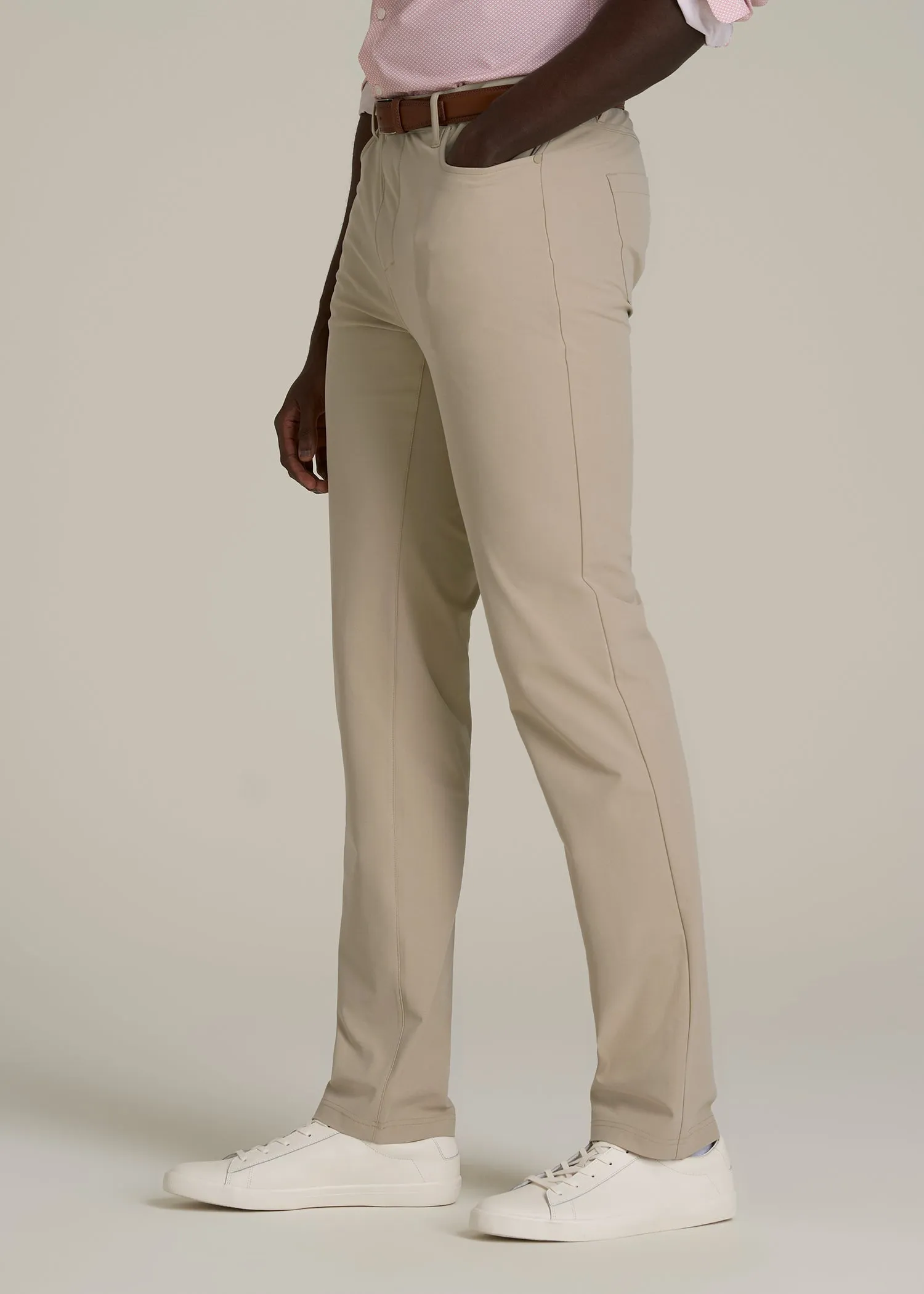 Traveler Pant 2.0 for Tall Men in Light Khaki sold by American Tall product image thumbnail 3