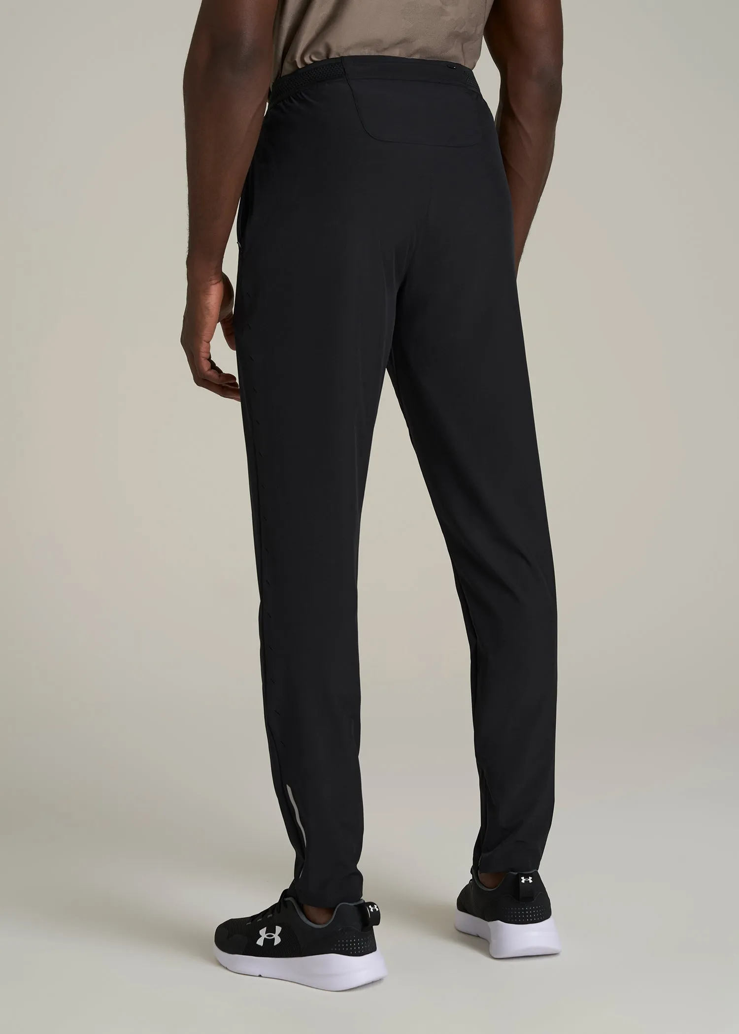 Featherweight Running Pants for Tall Men in Black sold by American Tall product image thumbnail 5