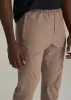 Featherweight Cargo Training Jogger for Tall Men in Dark Sand sold by American Tall