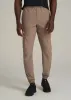 Featherweight Cargo Training Jogger for Tall Men in Dark Sand sold by American Tall
