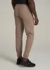 Featherweight Cargo Training Jogger for Tall Men in Dark Sand sold by American Tall