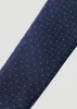 Dress Ties for Tall Men in Navy Micro Paisley sold by American Tall