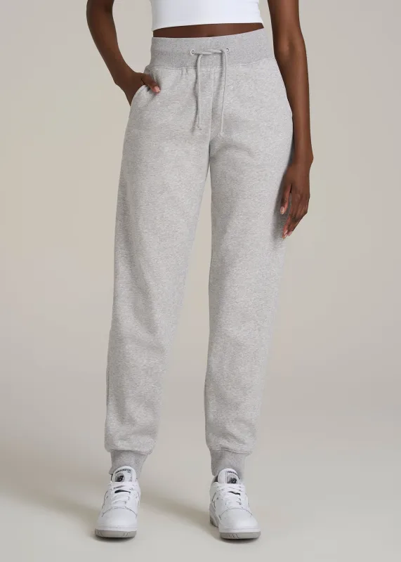 A.T. Basics Athletic Joggers for Tall Women in Grey Mix sold by American Tall