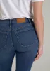 Chloe High Rise Flare Jeans for Tall Women in Stellar Blue Wash sold by American Tall