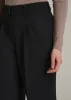 Wide Leg Pleated Dress Pants 2.0 for Tall Women in Black sold by American Tall