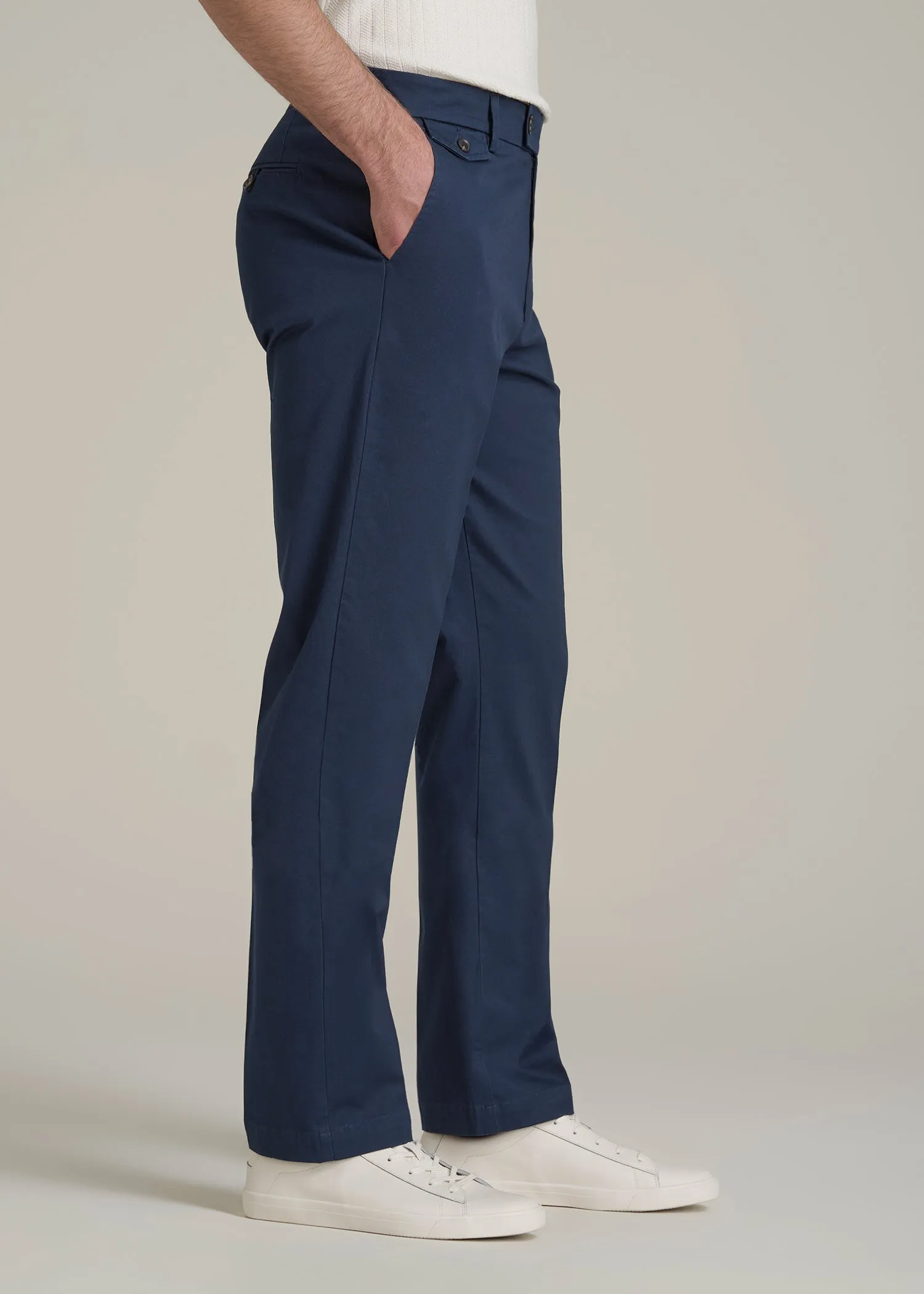 Refined Chinos for Tall Men in Navy sold by American Tall product image thumbnail 3