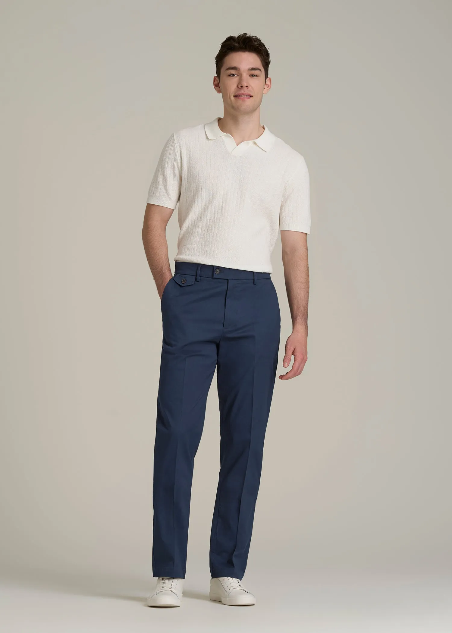 Refined Chinos for Tall Men in Navy sold by American Tall product image thumbnail 4