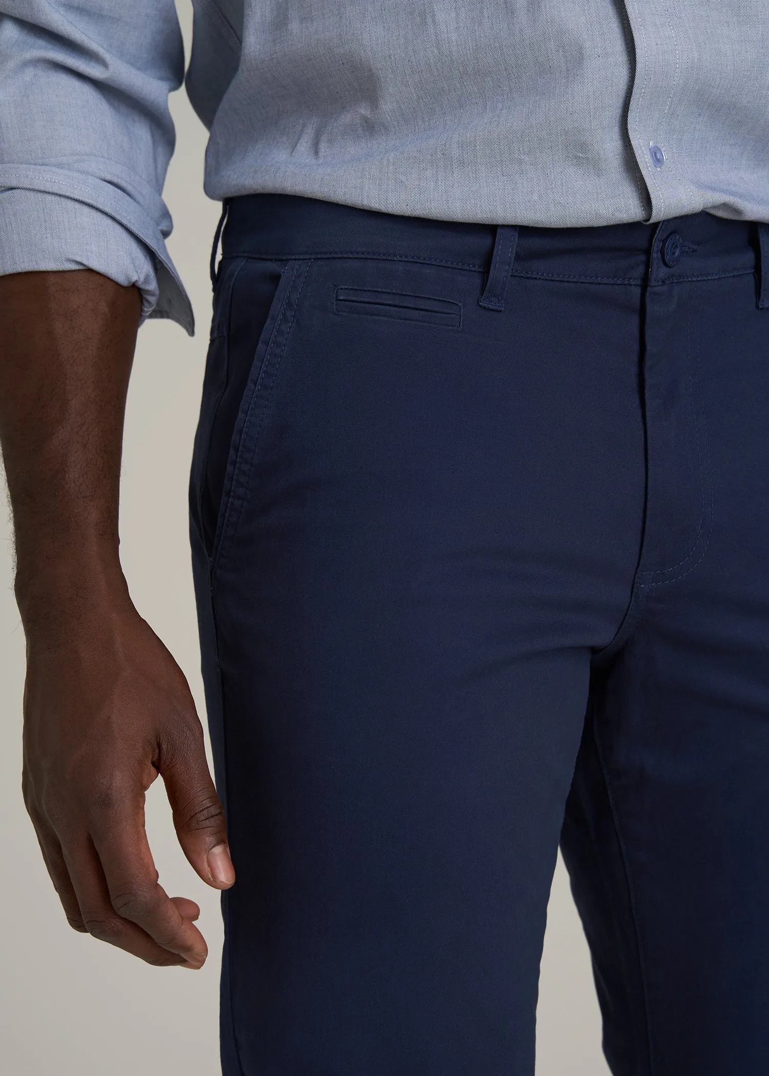 Carman TAPERED Chinos for Tall Men in Regal Blue sold by American Tall product image thumbnail 2