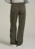 Garment Dyed Parachute Chino Pants for Tall Women in Forest Night sold by American Tall