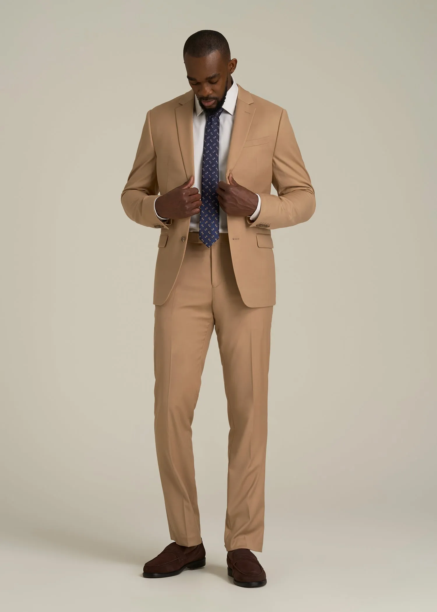 Suit Jacket for Tall Men in Tannin sold by American Tall product image thumbnail 4