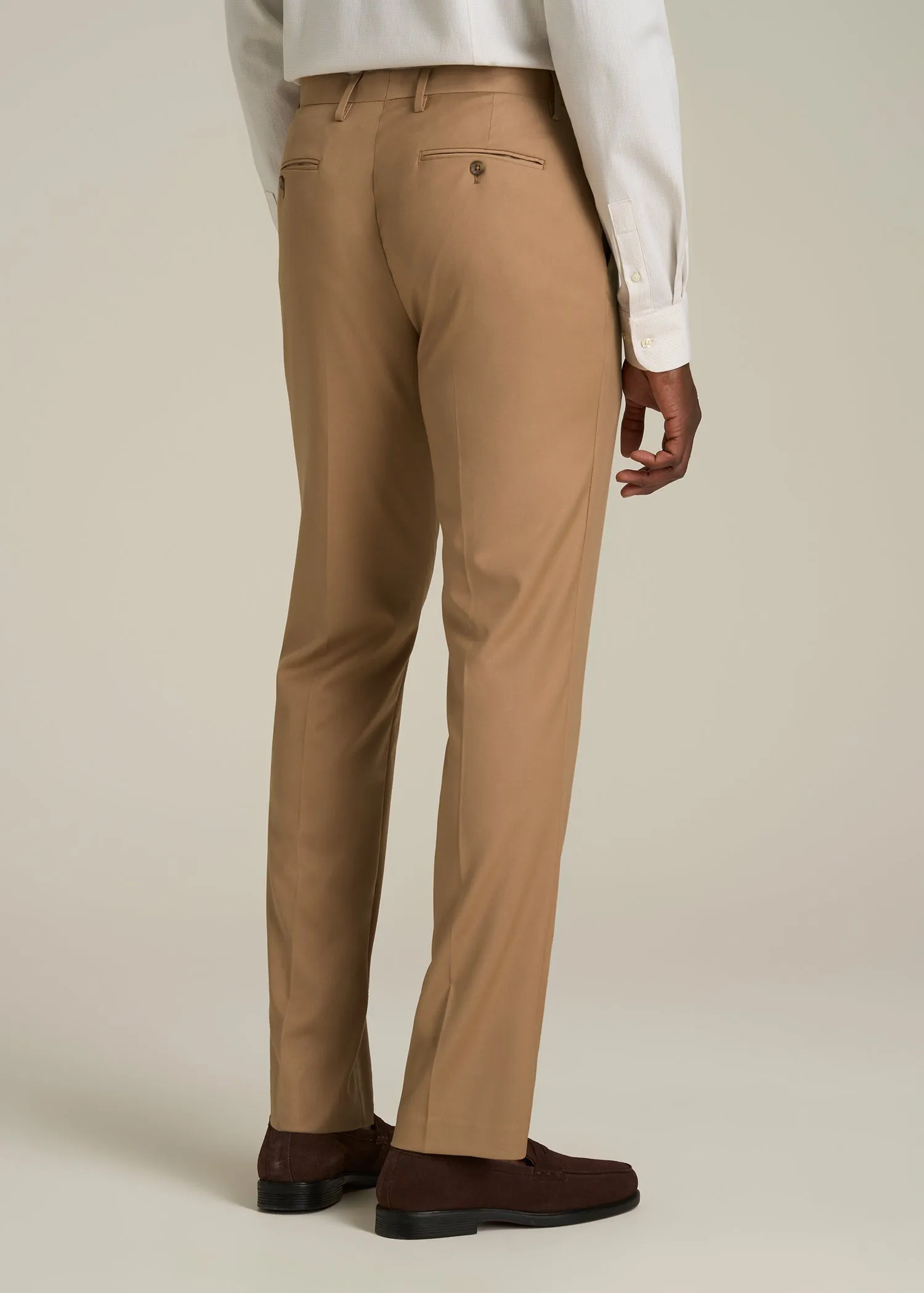 Suit Trousers for Tall Men in Tannin sold by American Tall product image thumbnail 5