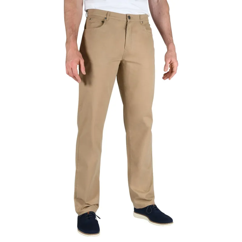 Last Chance: J1 STRAIGHT-LEG Men's Tall 5 Pocket Pants in Desert Sand sold by American Tall