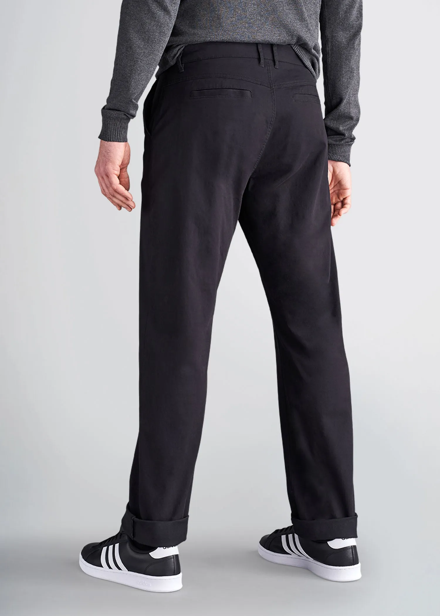 Mason SEMI-RELAXED Chinos in Black - Pants for Tall Men sold by American Tall product image thumbnail 3