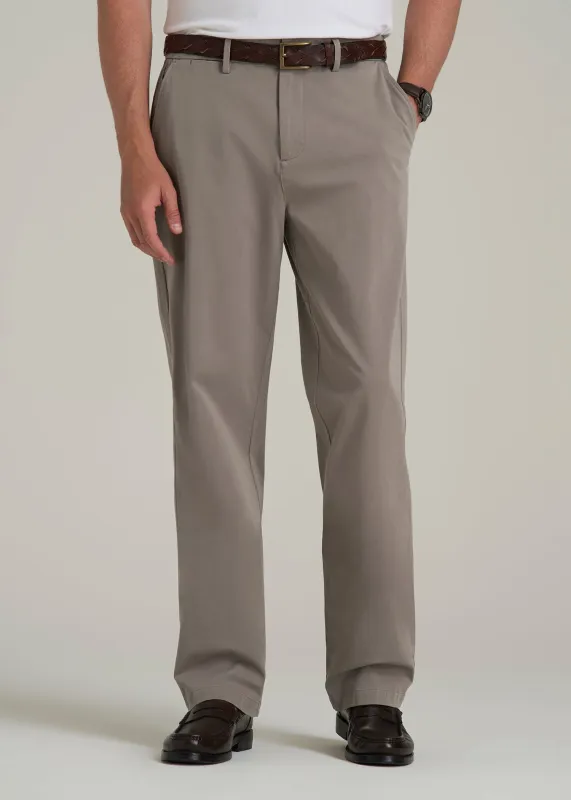 4 Way Stretch Commuter RELAXED Chino Pants for Tall Men in Portobello sold by American Tall