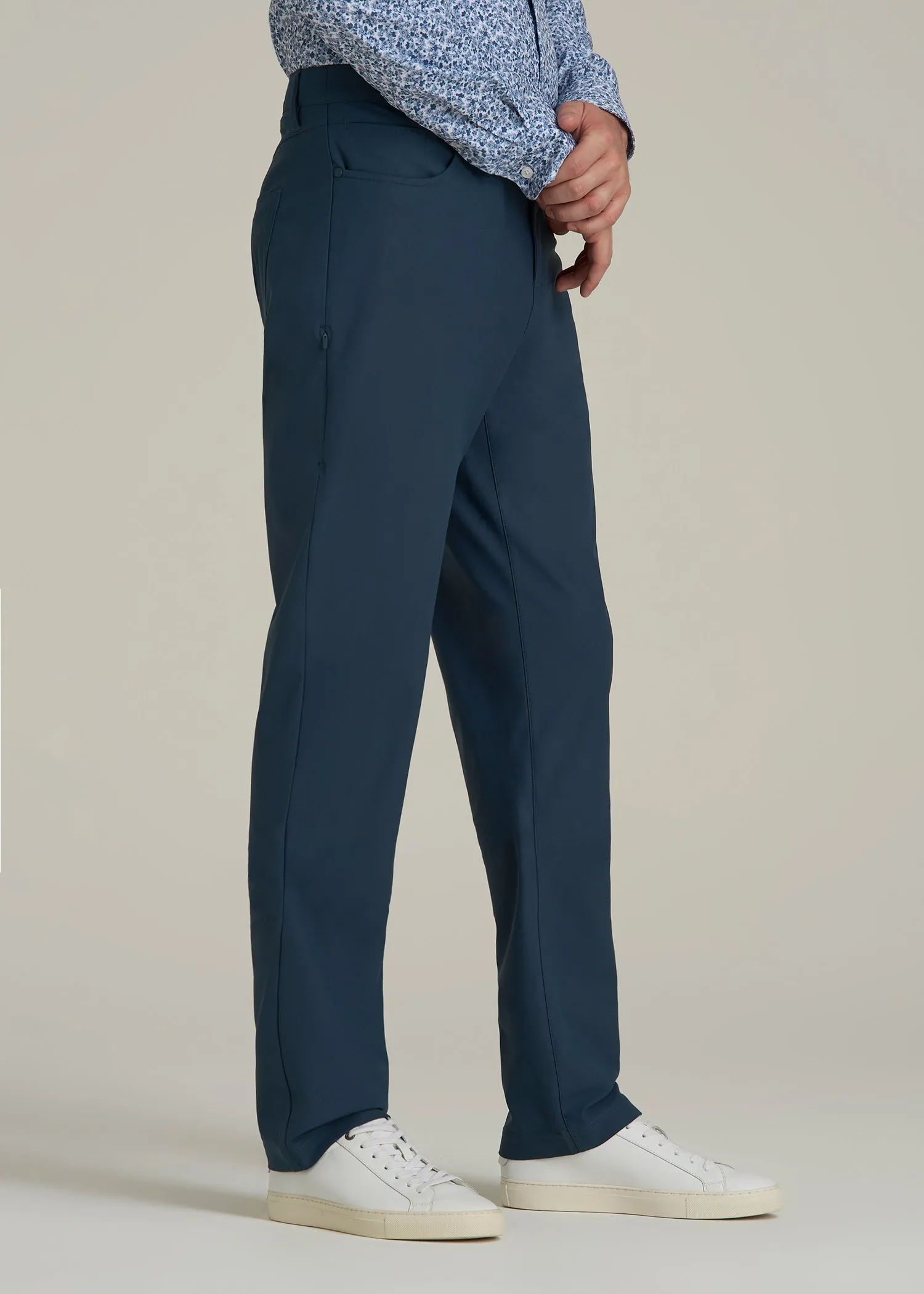 Traveler Pant 2.0 for Tall Men in Navy Blue sold by American Tall product image thumbnail 3