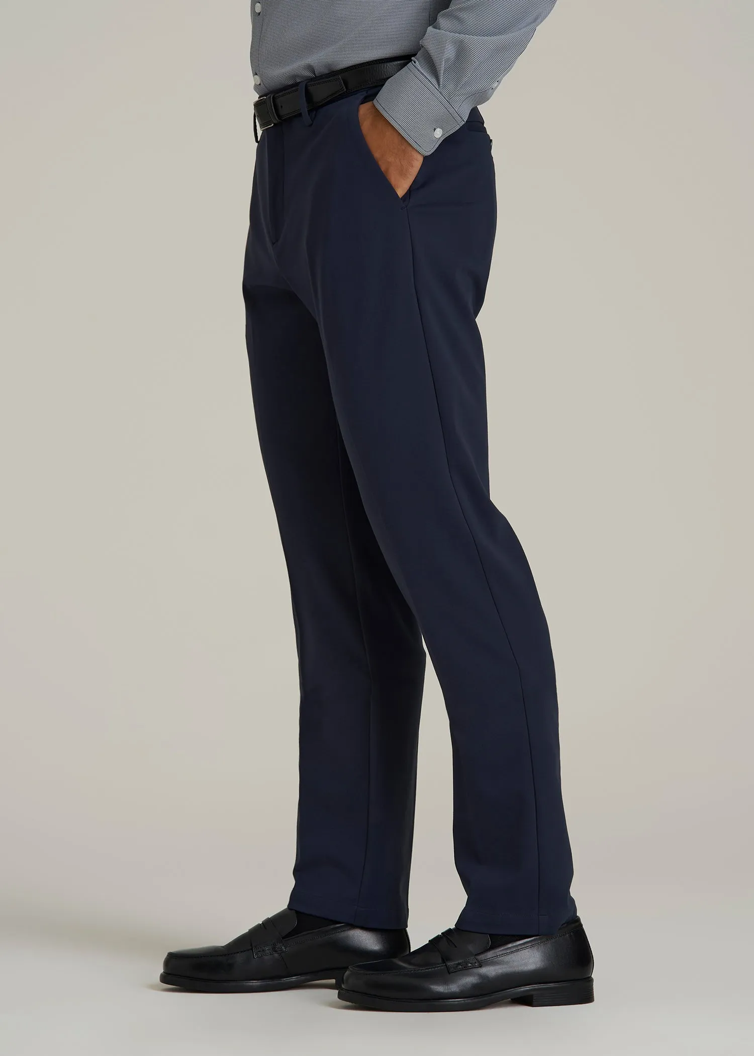 Flex Tech Suit Pants for Tall Men in Navy sold by American Tall product image thumbnail 3