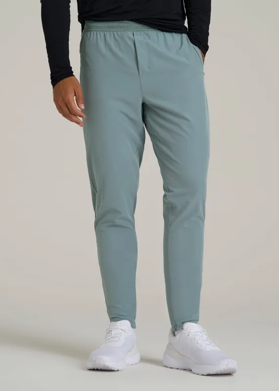 Featherweight Running Pants for Tall Men in Trooper sold by American Tall