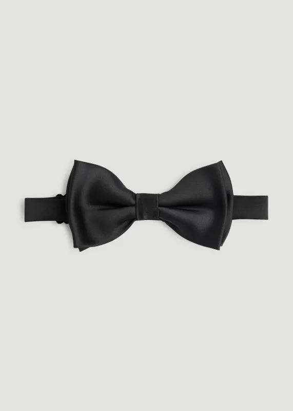 Bow Tie for Tall Men in Black sold by American Tall