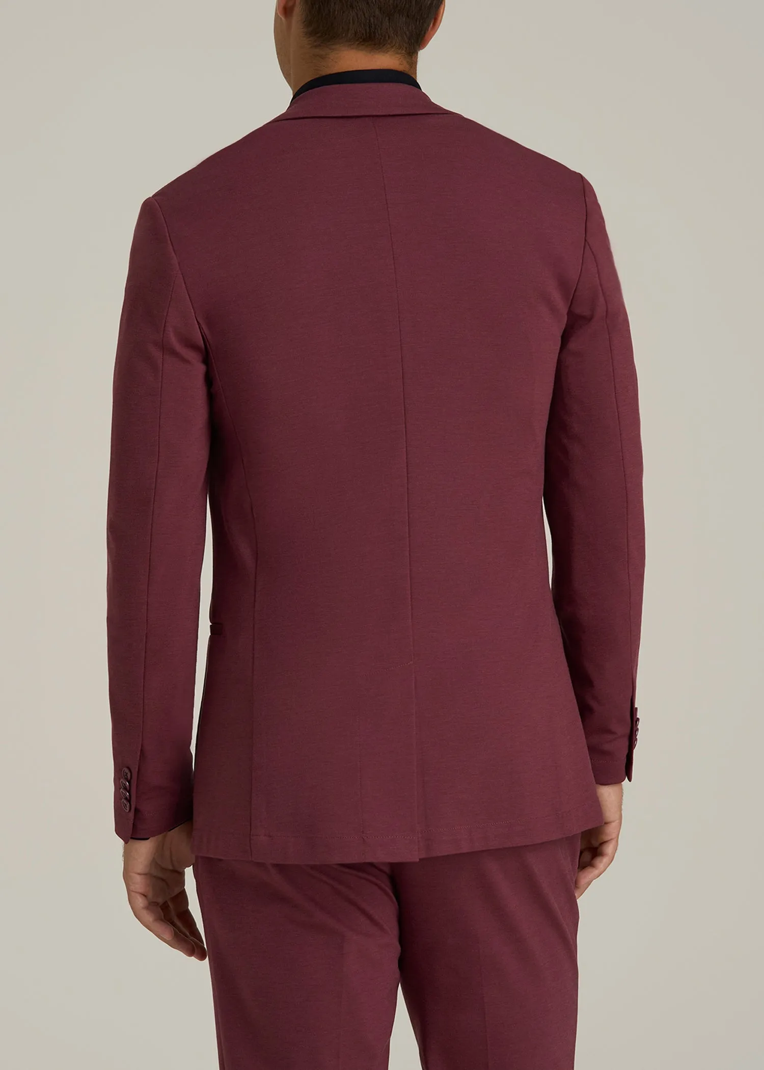 Flex Tech Suit Jacket for Tall Men in Tawny Port Nailhead sold by American Tall product image thumbnail 5