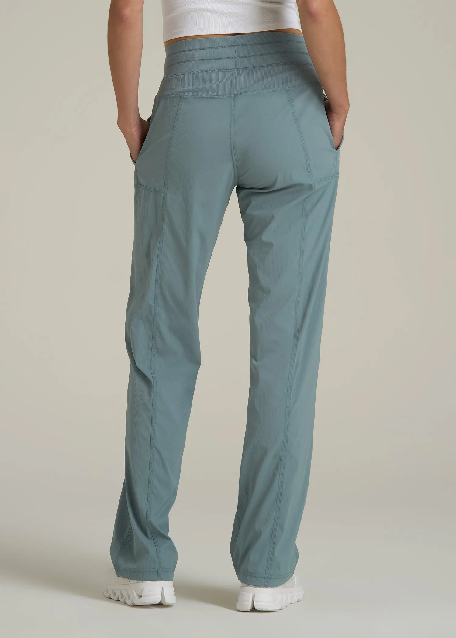 High-Rise After Practice Pant for Tall Women in Trooper sold by American Tall product image thumbnail 5