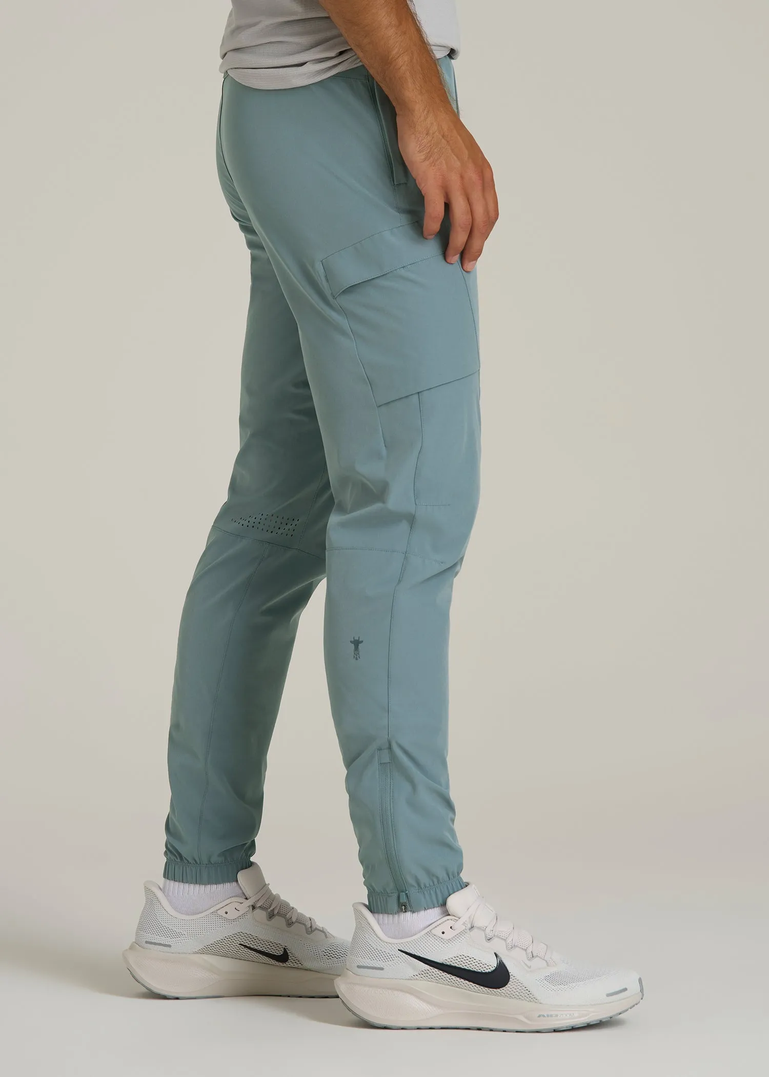 Featherweight Cargo Training Jogger for Tall Men in Trooper sold by American Tall product image thumbnail 3