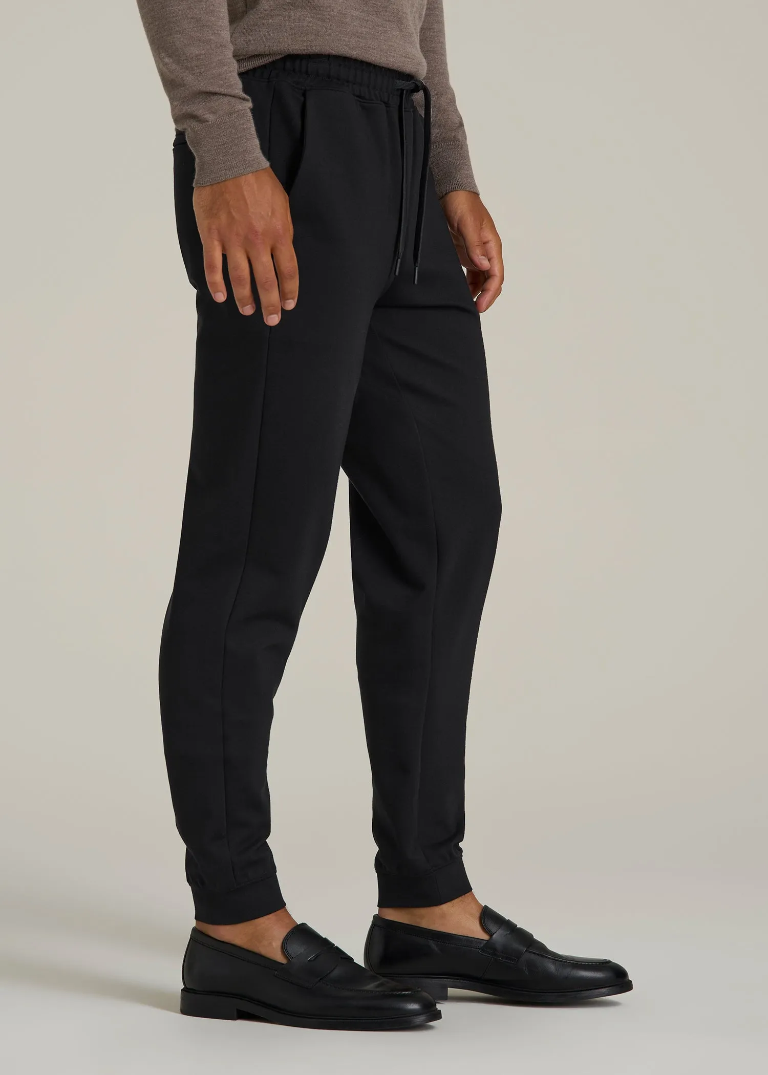 Soft Flex Ponte Jogger for Tall Men in Black sold by American Tall product image thumbnail 3