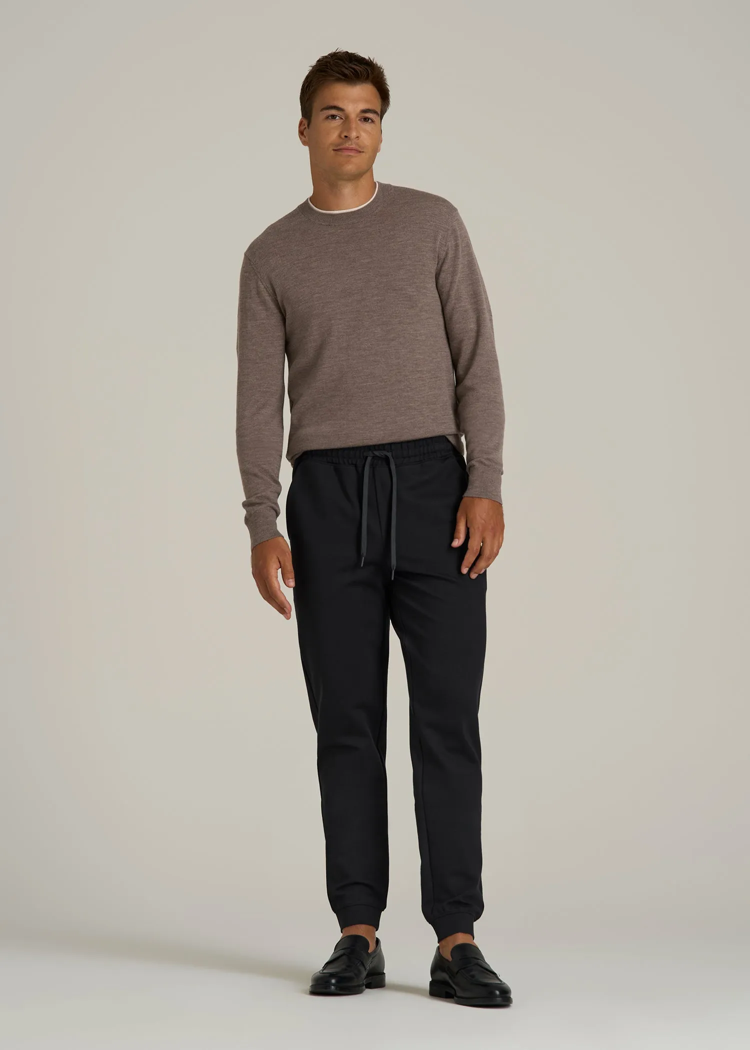 Soft Flex Ponte Jogger for Tall Men in Black sold by American Tall product image thumbnail 4