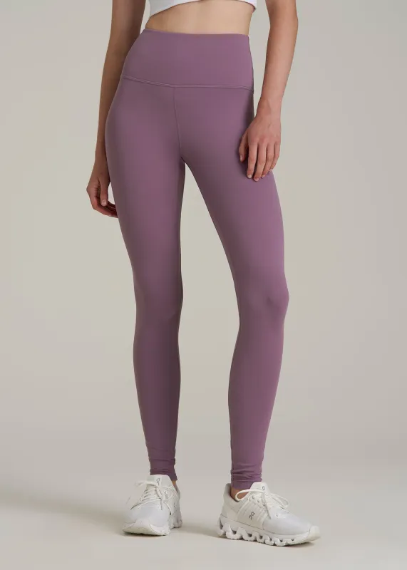 Balance High-Rise Leggings for Tall Women in Grapeade sold by American Tall