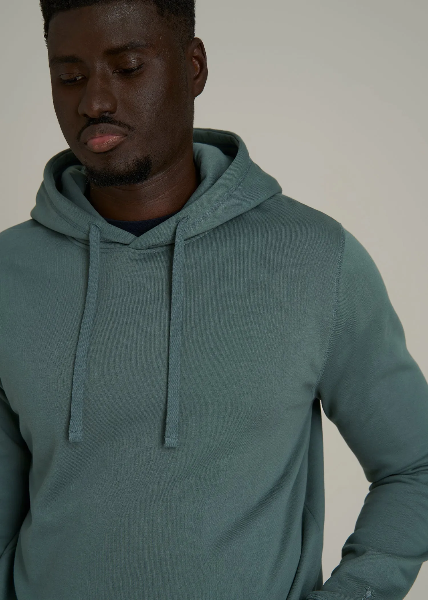 Wearever 2.0 Fleece Hoodie for Tall Men in Balsam Green sold by American Tall product image thumbnail 2