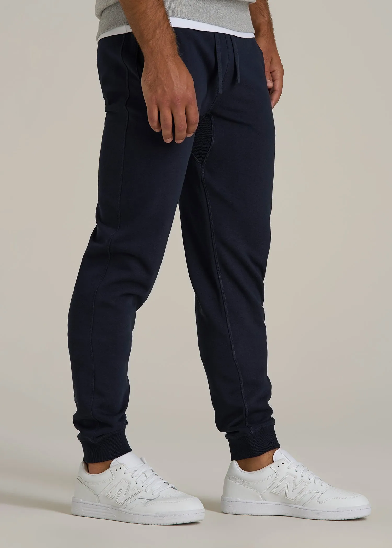 Wearever 2.0 French Terry Joggers for Tall Men in Evening Blue sold by American Tall product image thumbnail 3