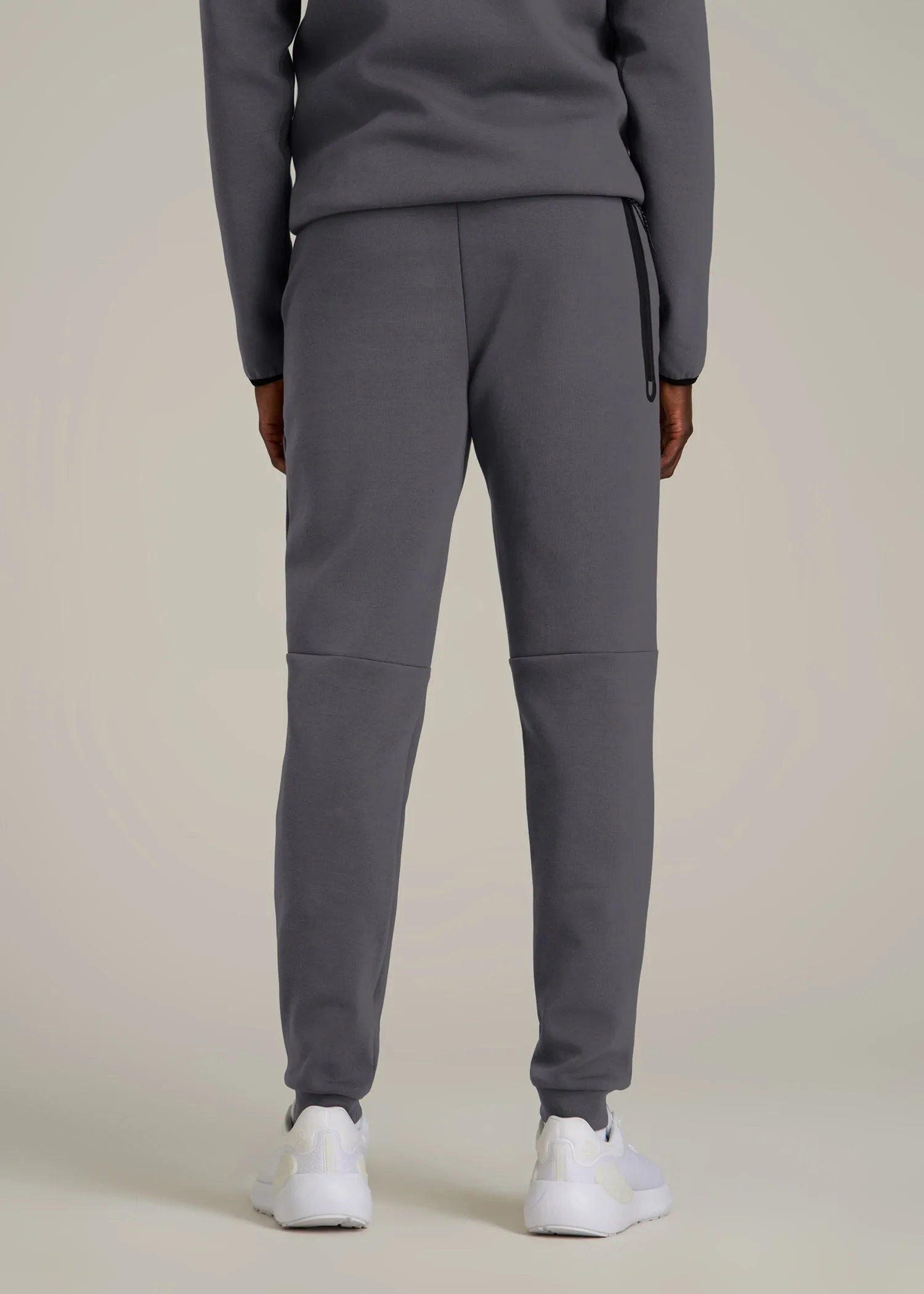 Tech Motion Fleece Joggers for Tall Men in Iron Grey sold by American Tall product image thumbnail 5