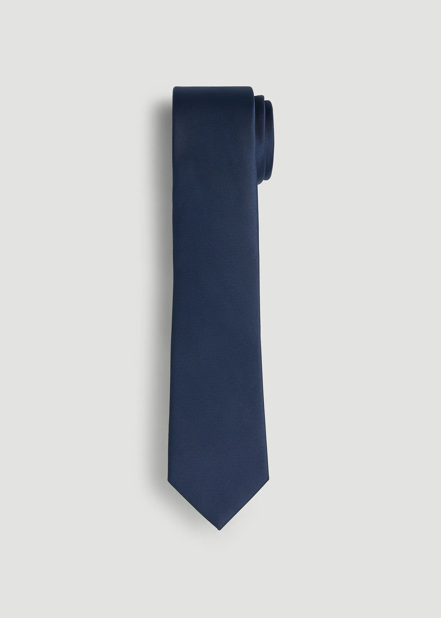 Dress Ties for Tall Men in Navy Blue sold by American Tall