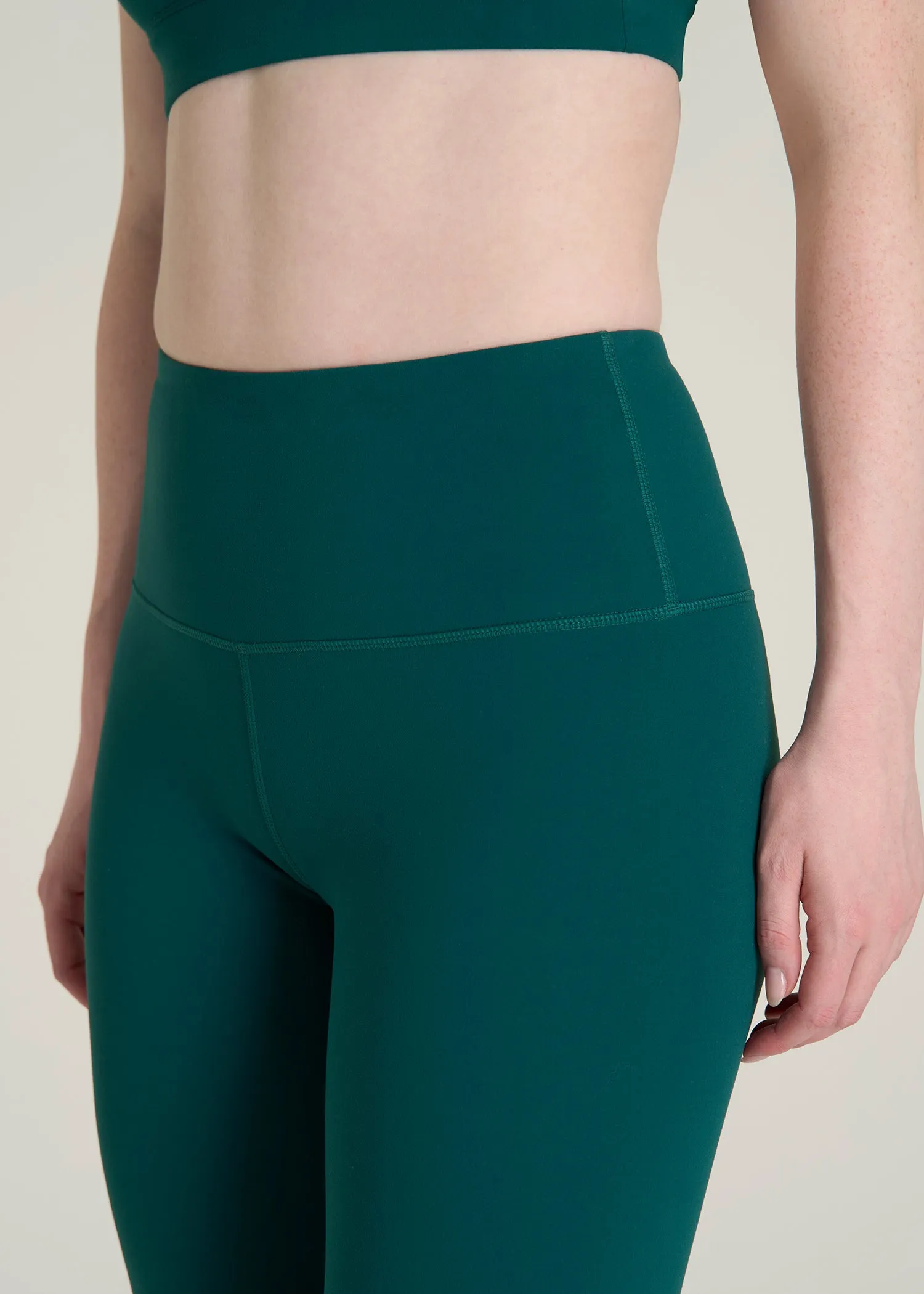 Balance High-Rise Leggings for Tall Women in Deep Teal sold by American Tall product image thumbnail 2
