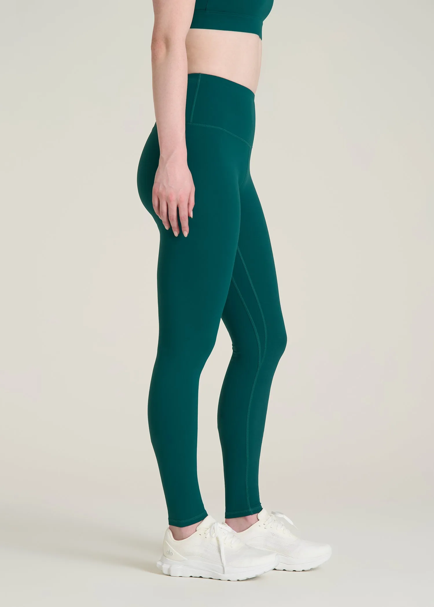 Balance High-Rise Leggings for Tall Women in Deep Teal sold by American Tall product image thumbnail 3