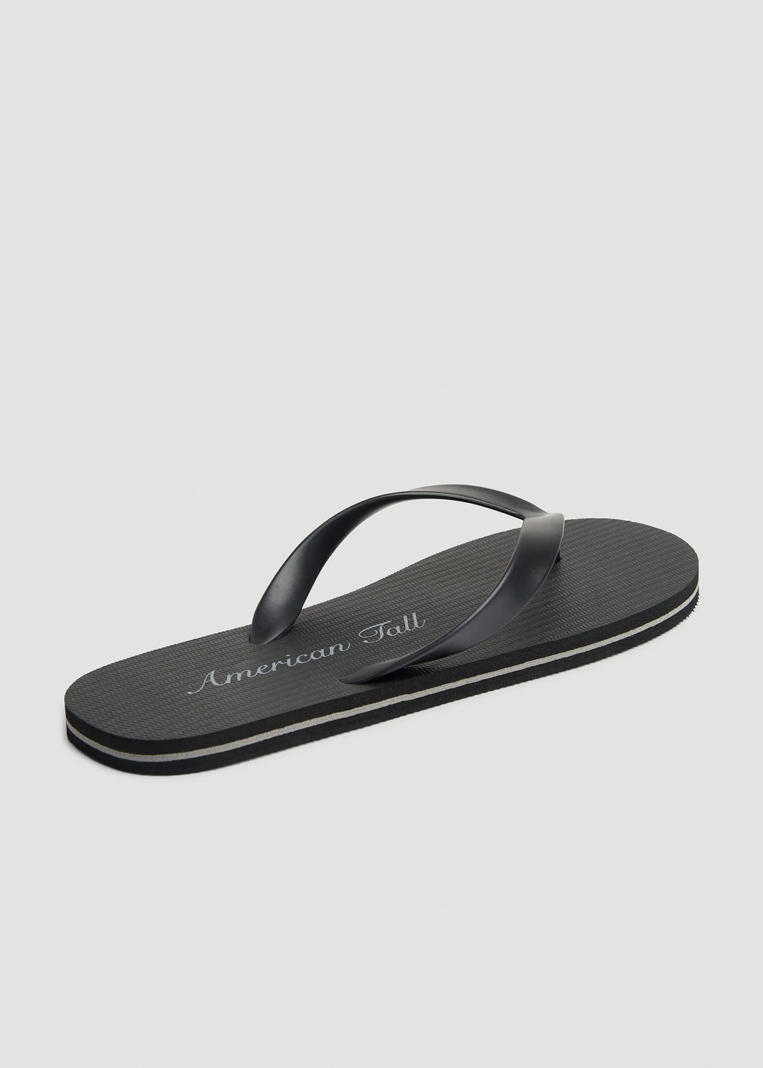 Men's Flip-Flop in Black/Grey sold by American Tall product image thumbnail 3