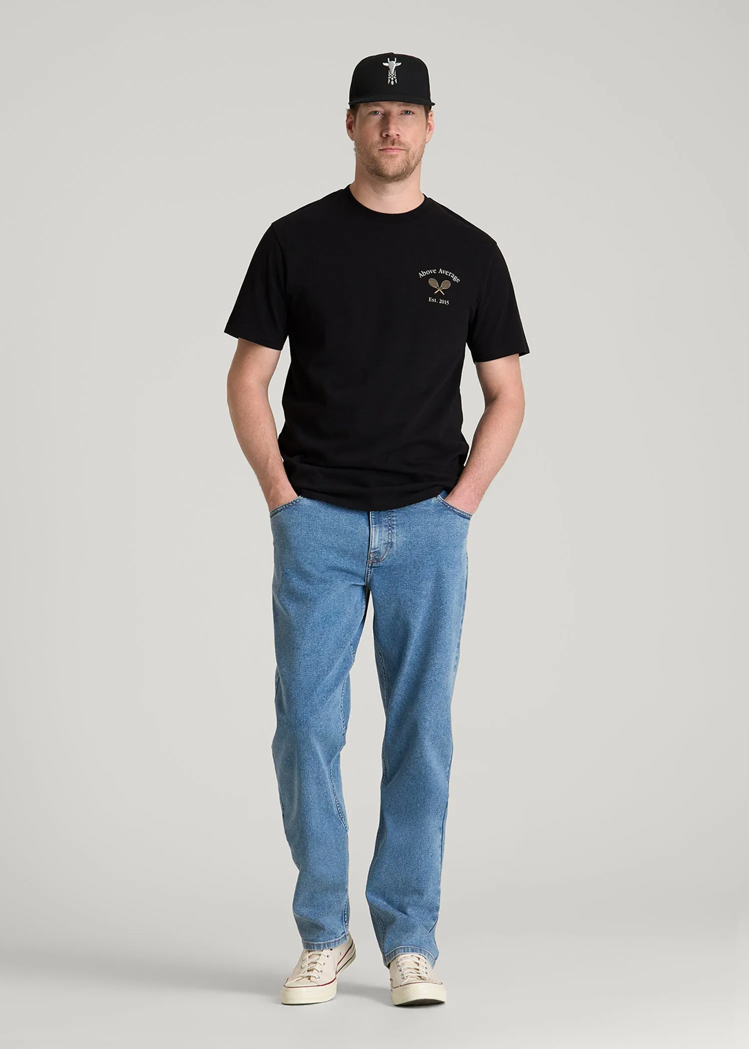 Country Club Graphic Tee for Tall Men in Black sold by American Tall product image thumbnail 4
