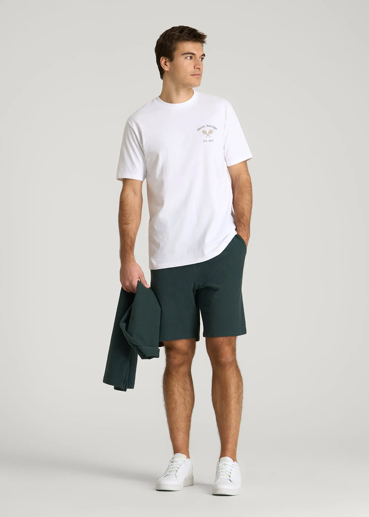 Country Club Graphic Tee for Tall Men in White sold by American Tall product image thumbnail 4
