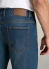 LJ&S TAPERED Jeans for Tall Men in Machine Blue sold by American Tall