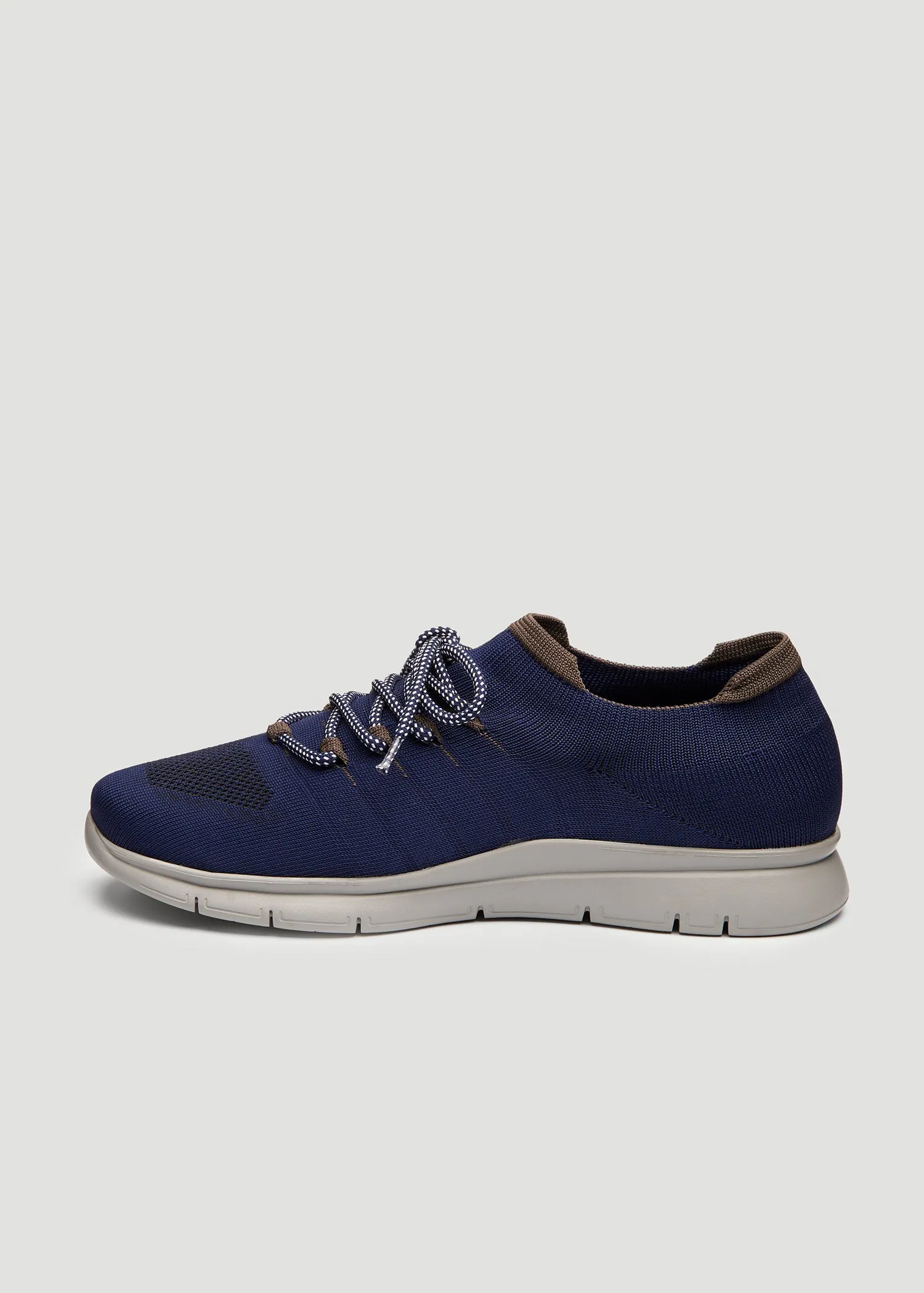 Knit Running Shoes for Tall Men in Navy sold by American Tall product image thumbnail 2