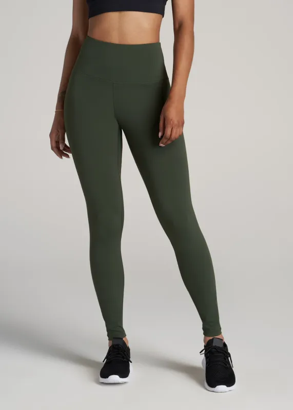 Balance High-Rise Leggings for Tall Women in Pine Tree sold by American Tall