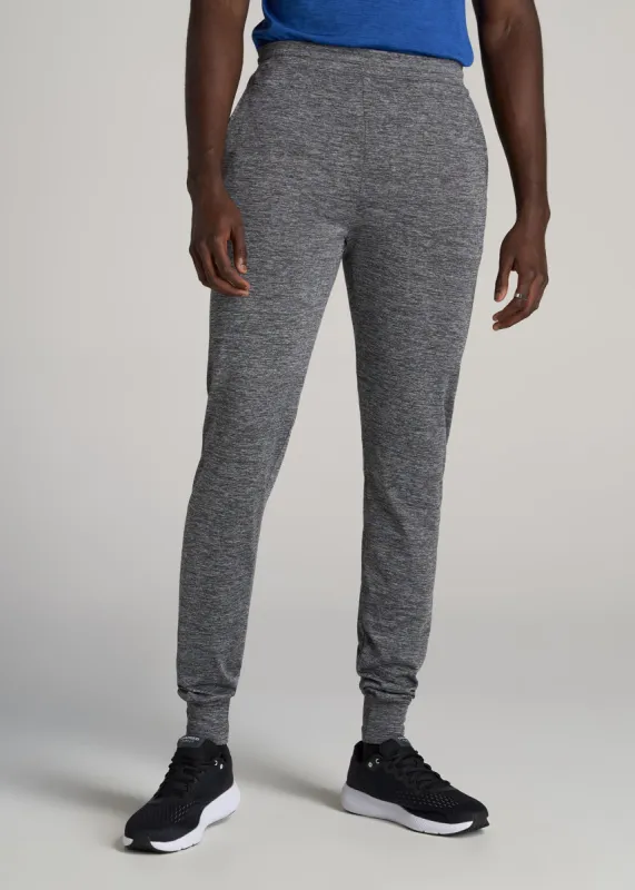 A.T. Performance Engineered Joggers for Tall Men in Grey Mix sold by American Tall