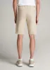 Traveler Chino Shorts for Tall Men in Light Khaki sold by American Tall