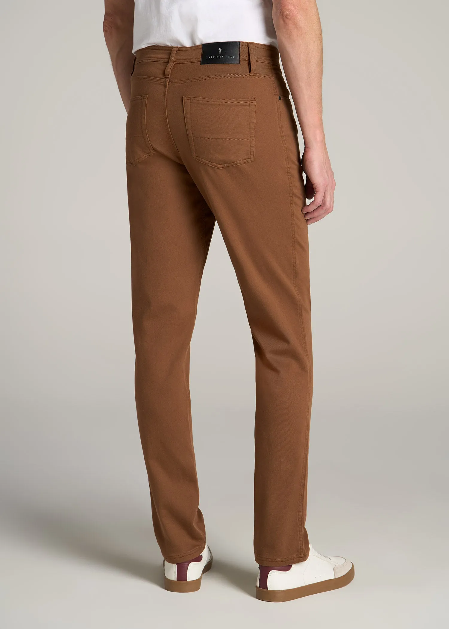 Everyday Comfort 5-Pocket TAPERED-FIT Pant for Tall Men in Nutshell sold by American Tall product image thumbnail 4