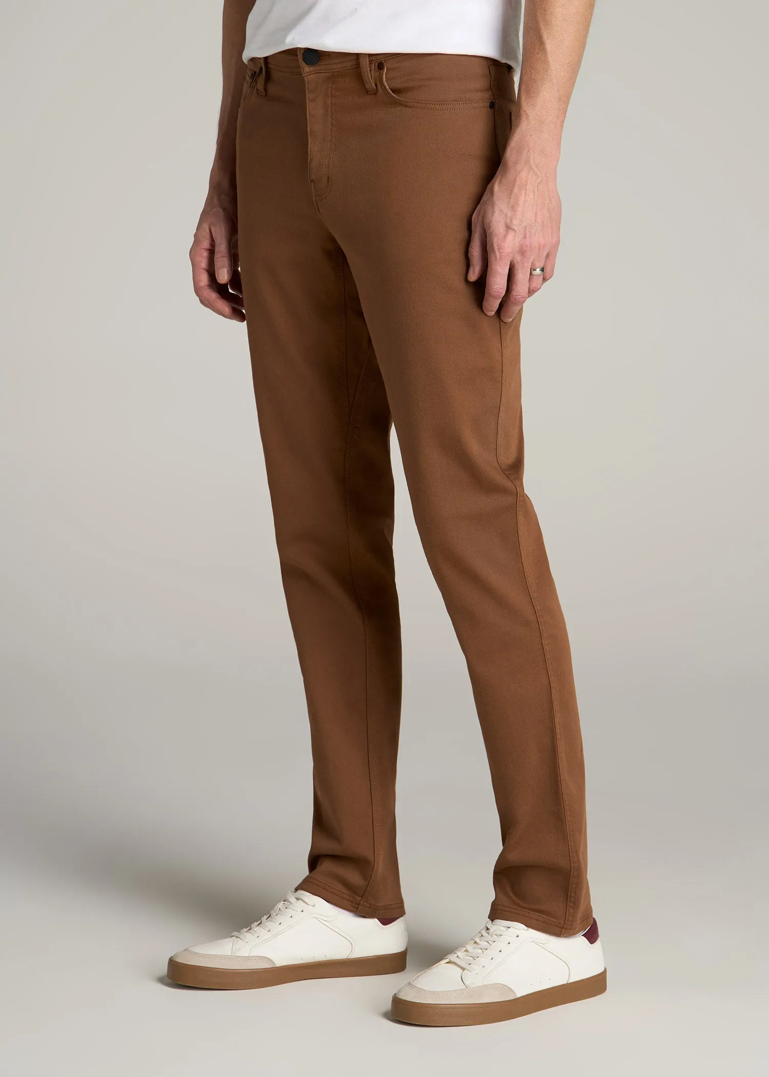 Everyday Comfort 5-Pocket TAPERED-FIT Pant for Tall Men in Nutshell sold by American Tall product image thumbnail 3