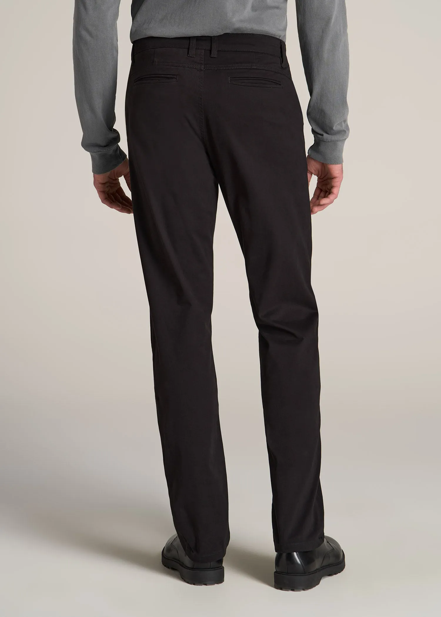 J1 STRAIGHT Leg Chinos for Tall Men in Black sold by American Tall product image thumbnail 5
