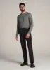 J1 STRAIGHT Leg Chinos for Tall Men in Black sold by American Tall