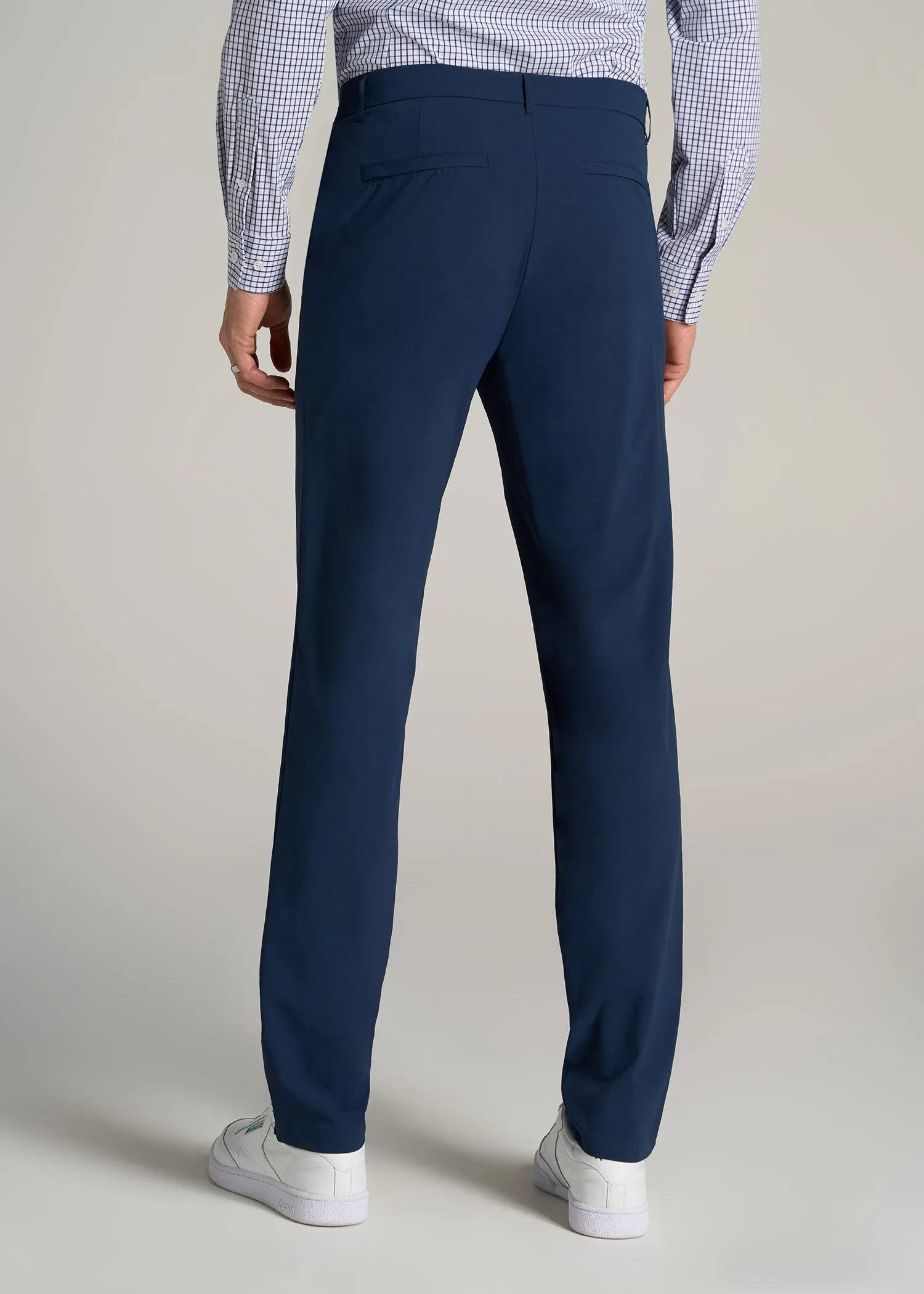 Performance TAPERED-FIT Chino Pants for Tall Men in Marine Navy sold by American Tall product image thumbnail 5